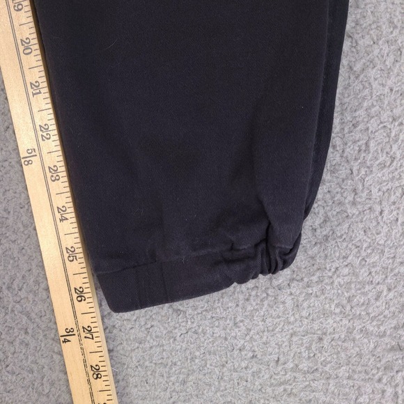 Riflessi‎ Cargo Pants Teen Youth Large 27x26.5 Black Stretch Elastic Ankle - Picture 14 of 15